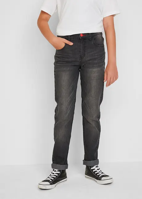 Jean garçon avec délavage cool, Slim Fit, John Baner JEANSWEAR