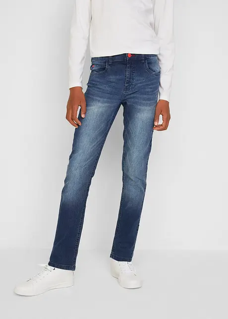 Jean garçon avec délavage cool, Slim Fit, John Baner JEANSWEAR