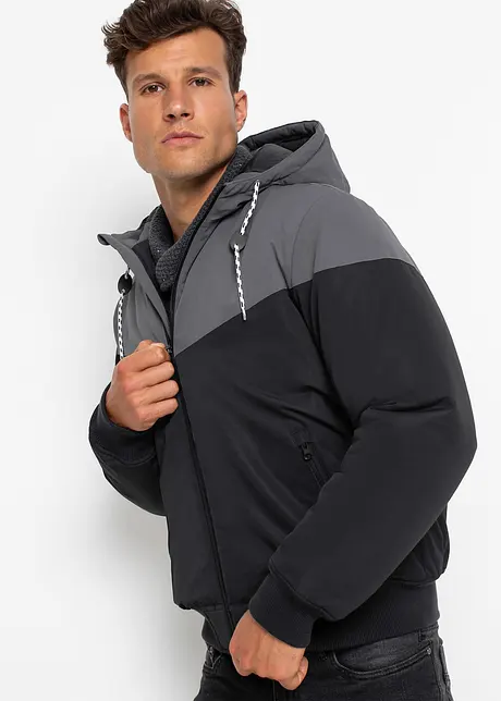 Veste hiver à capuche, bonprix