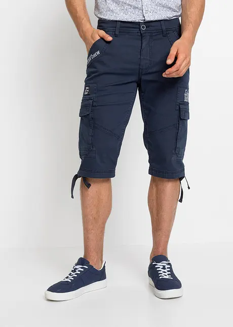 Bermuda long avec poches cargo, Regular Fit, bonprix