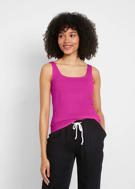 Lot de 2 tops, bonprix