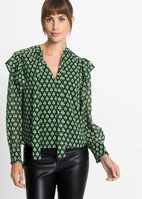 Blouse à volants, bonprix