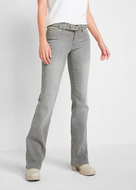 Jean bootcut extensible et confortable, bonprix