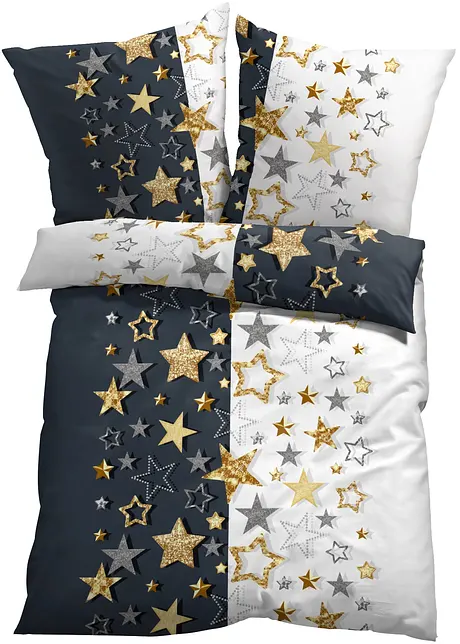 Parure de lit avec étoiles, bonprix