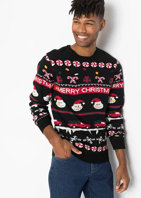 Pull de Noël, bonprix