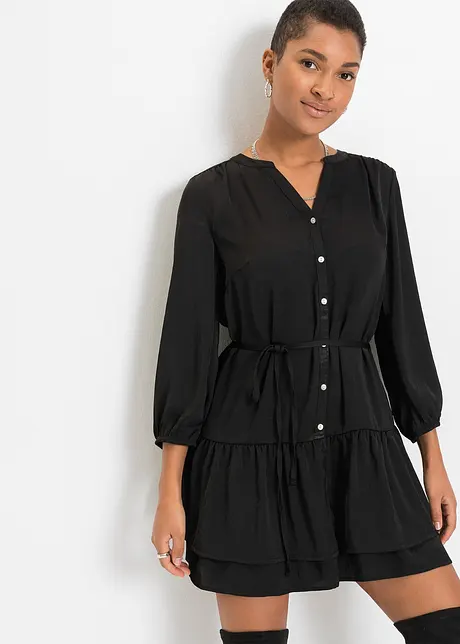 Robe-chemise en satin, RAINBOW