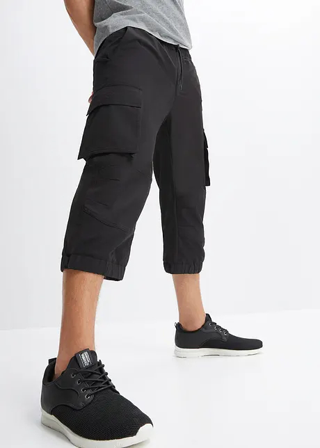 Pantalon fonctionnel 3/4, Regular Fit, bonprix