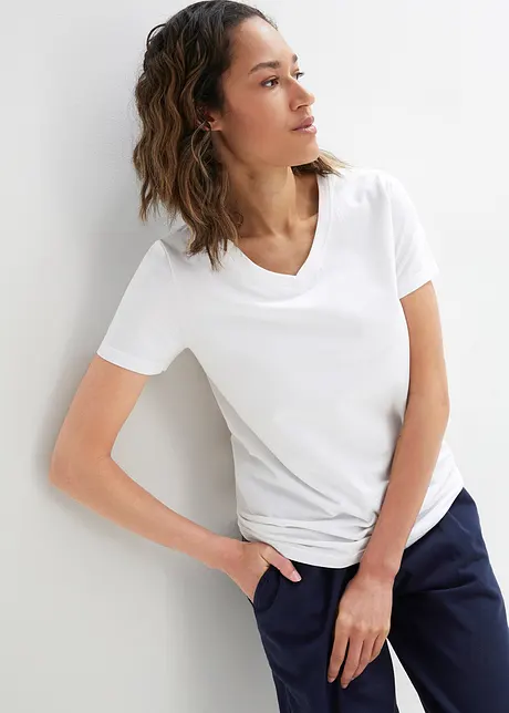 T-shirt 100% coton, sans coutures, bonprix