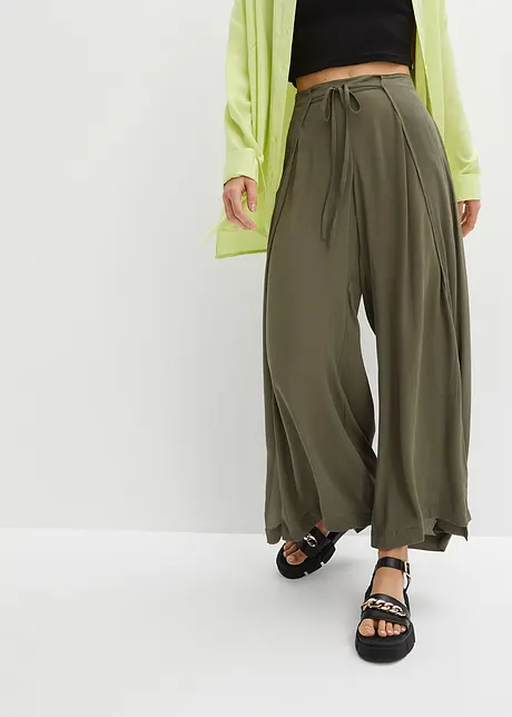 Pantalon fluide en viscose, bonprix