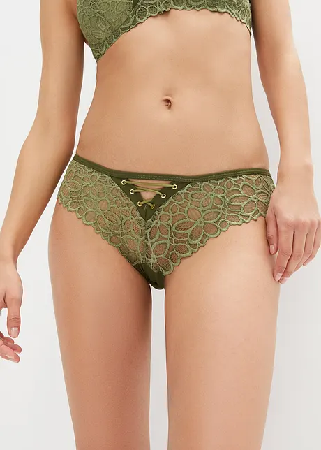Slip brésilien en dentelle, bonprix