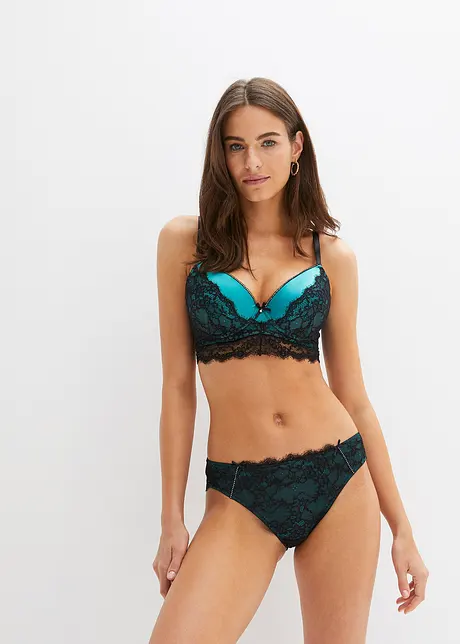 Soutien-gorge à coques, armatures et strass, bonprix