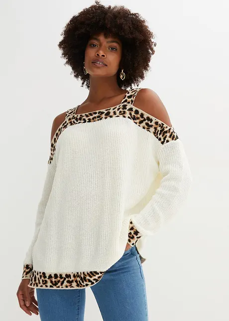 Pull oversize avec découpes, BODYFLIRT boutique