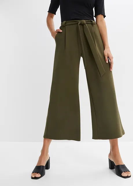 Pantalon 7/8 en crêpe jersey, BODYFLIRT