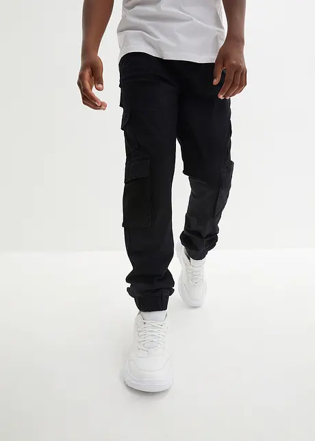 Pantalon cargo extensible, Regular Fit, bonprix