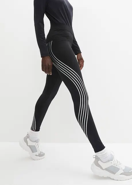 Legging thermo avec détails réfléchissants, longueur cheville, bonprix