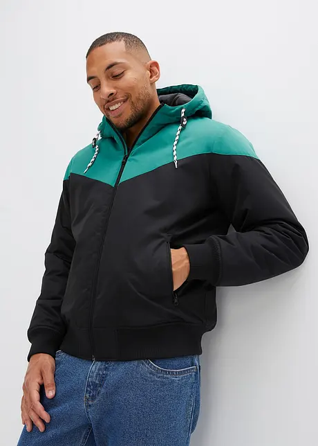 Veste hiver à capuche, bonprix