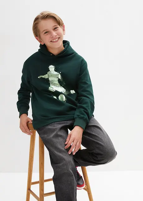 Sweat-shirt à capuche, bonprix