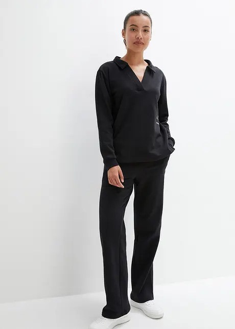 Survêtement avec sweat et pantalon ample (Ens. 2 pces.), bonprix