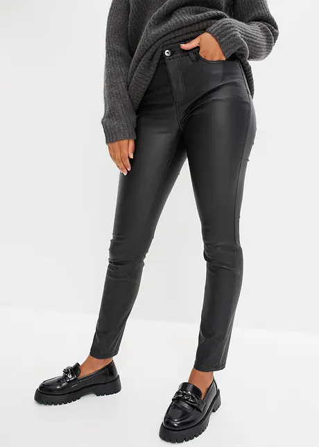 Pantalon enduit, bonprix