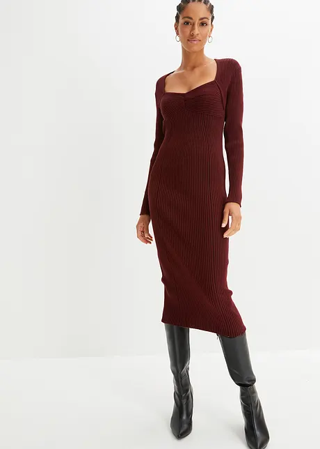 Robe en maille côtelée, BODYFLIRT boutique
