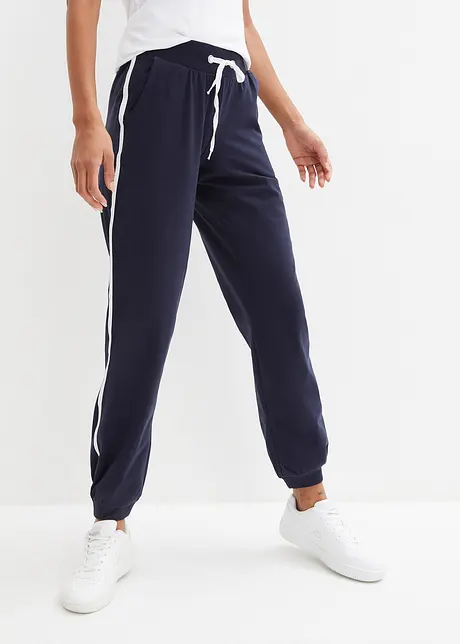 Pantalon de jogging en coton et viscose, bonprix