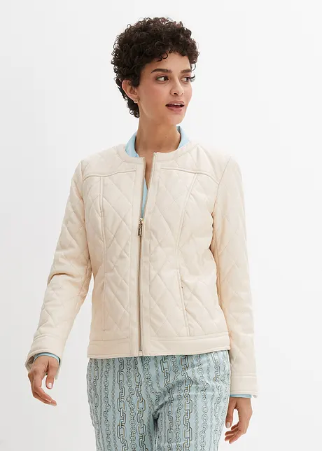 Veste matelassée enduite, bonprix