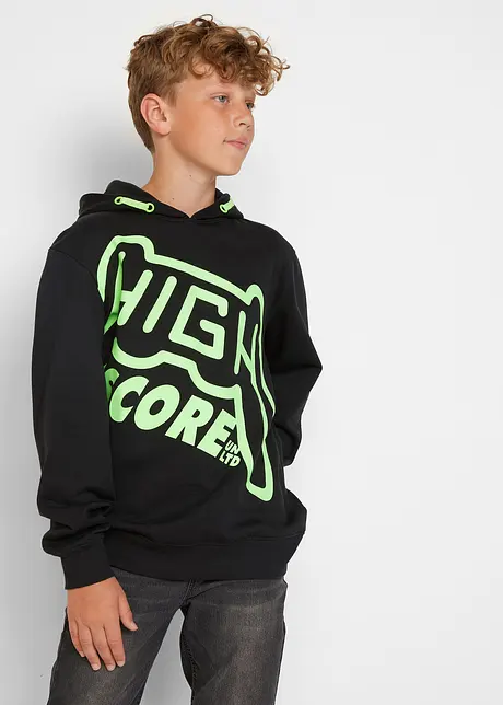 Sweat-shirt à capuche, bonprix