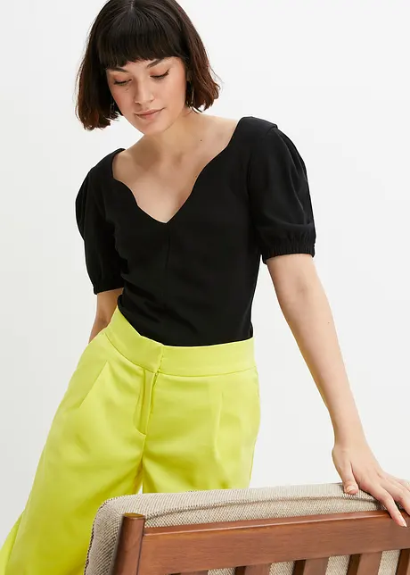 Top à manches bouffantes, BODYFLIRT