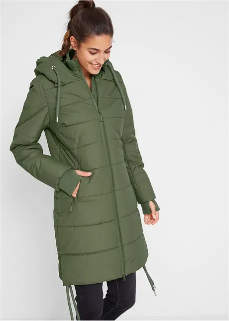 Longue doudoune outdoor, déperlante, bonprix