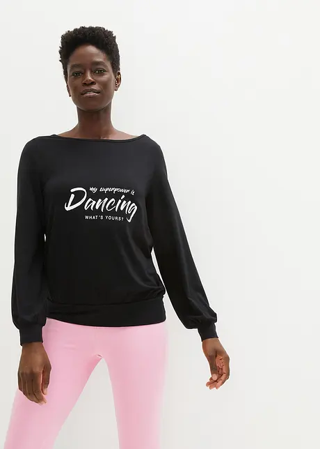 T-shirt de sport avec base large, bonprix