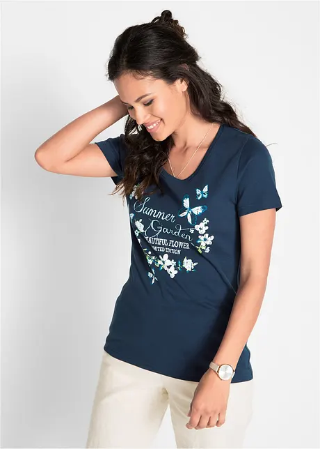 T-shirt coton, bonprix