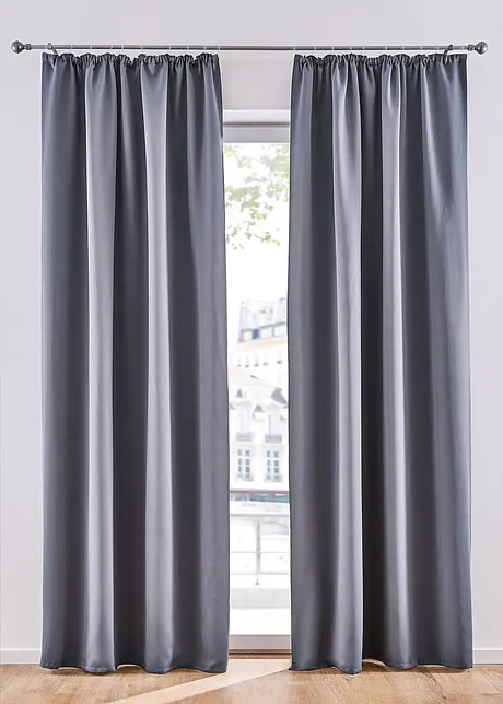 Rideau occultant (1 pce), taille normale et XXL, bonprix