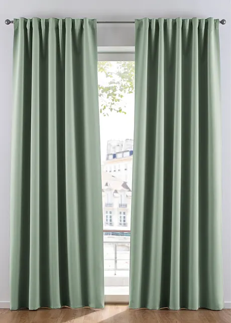 Rideau occultant (1 pce), taille normale et XXL, bonprix