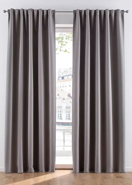 Rideau occultant (1 pce), taille normale et XXL, bonprix
