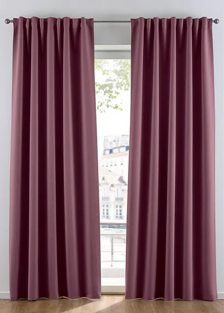 Rideau occultant (1 pce), taille normale et XXL, bonprix