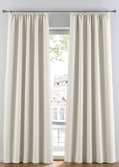 Rideau occultant (1 pce), taille normale et XXL, bonprix