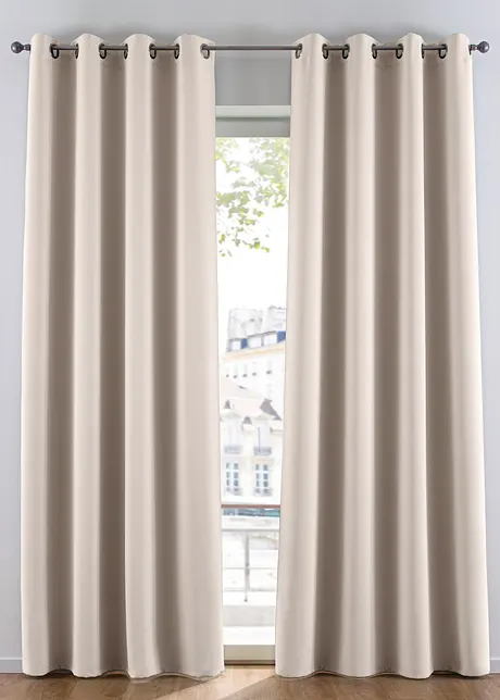 Rideau occultant (1 pce), taille normale et XXL, bonprix