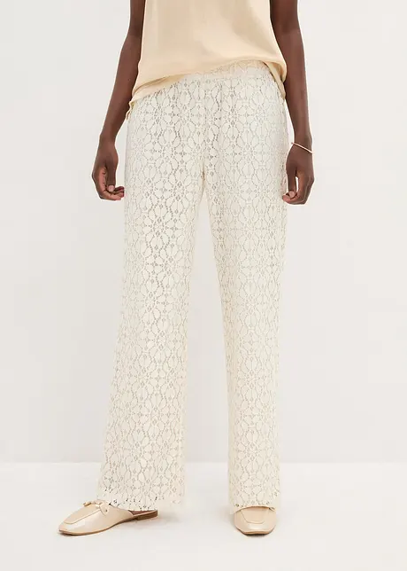 Pantalon en dentelle, bonprix