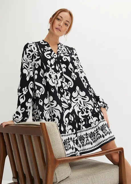 Robe-tunique en viscose fluide, bonprix