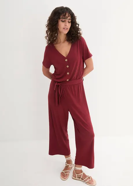 Combinaison en jersey de viscose mélangée, bonprix