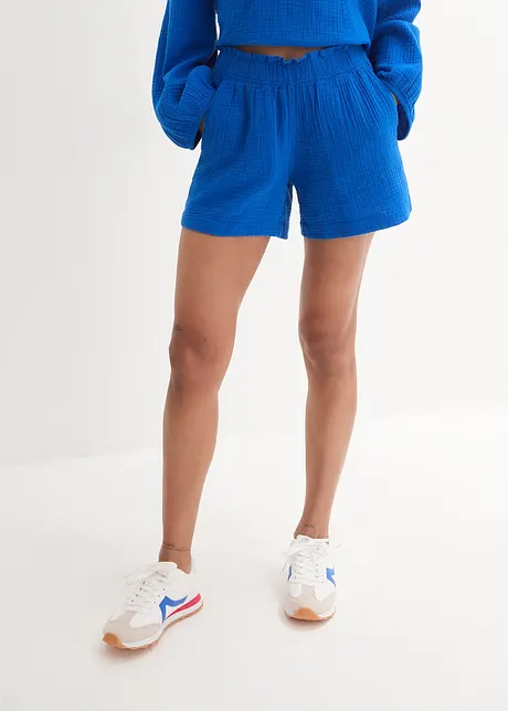 Short en gaze 100% coton, bonprix