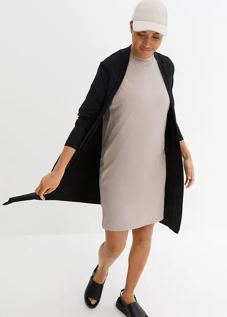 Gilet long en jersey de viscose, bonprix
