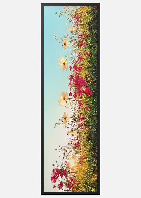 Tapis de protection avec pré fleuri, bonprix