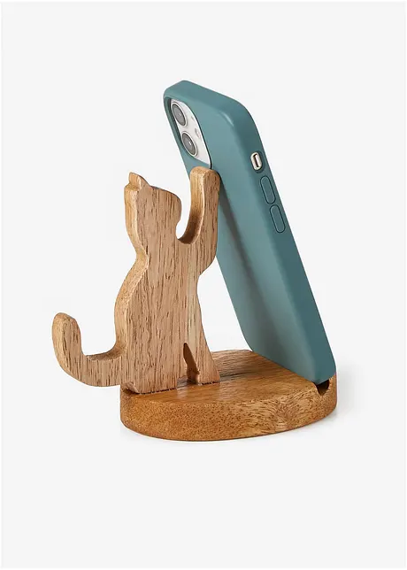 Support pour téléphone portable en forme de chat, bonprix