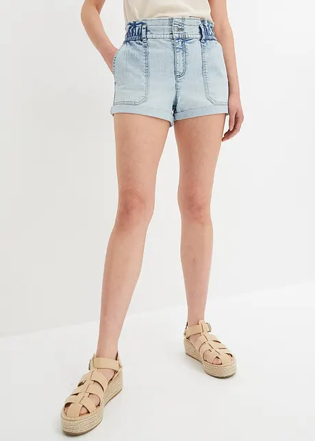 Short en jean paperbag, RAINBOW