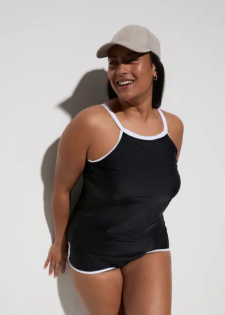 Tankini (ens. 2 pces), séchage rapide, bonprix