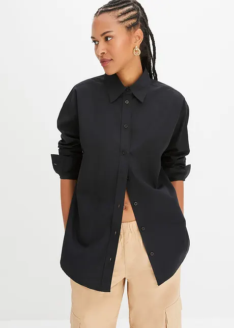 Chemise oversize 100% coton, bonprix