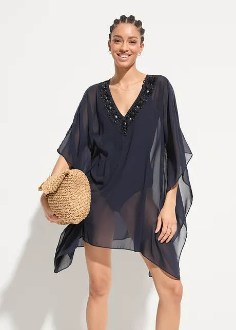 Tunique de plage exclusive en crêpe, bpc selection