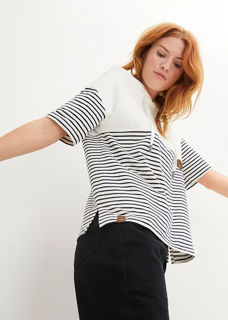 Sweat-shirt à capuche, bonprix