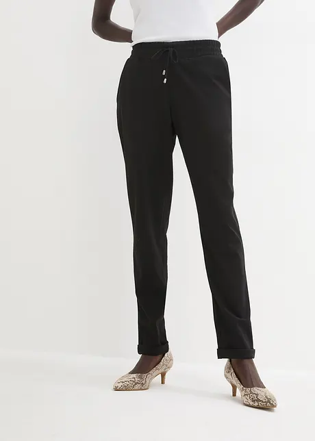 Pantalon extensible en viscose mélangée, bonprix